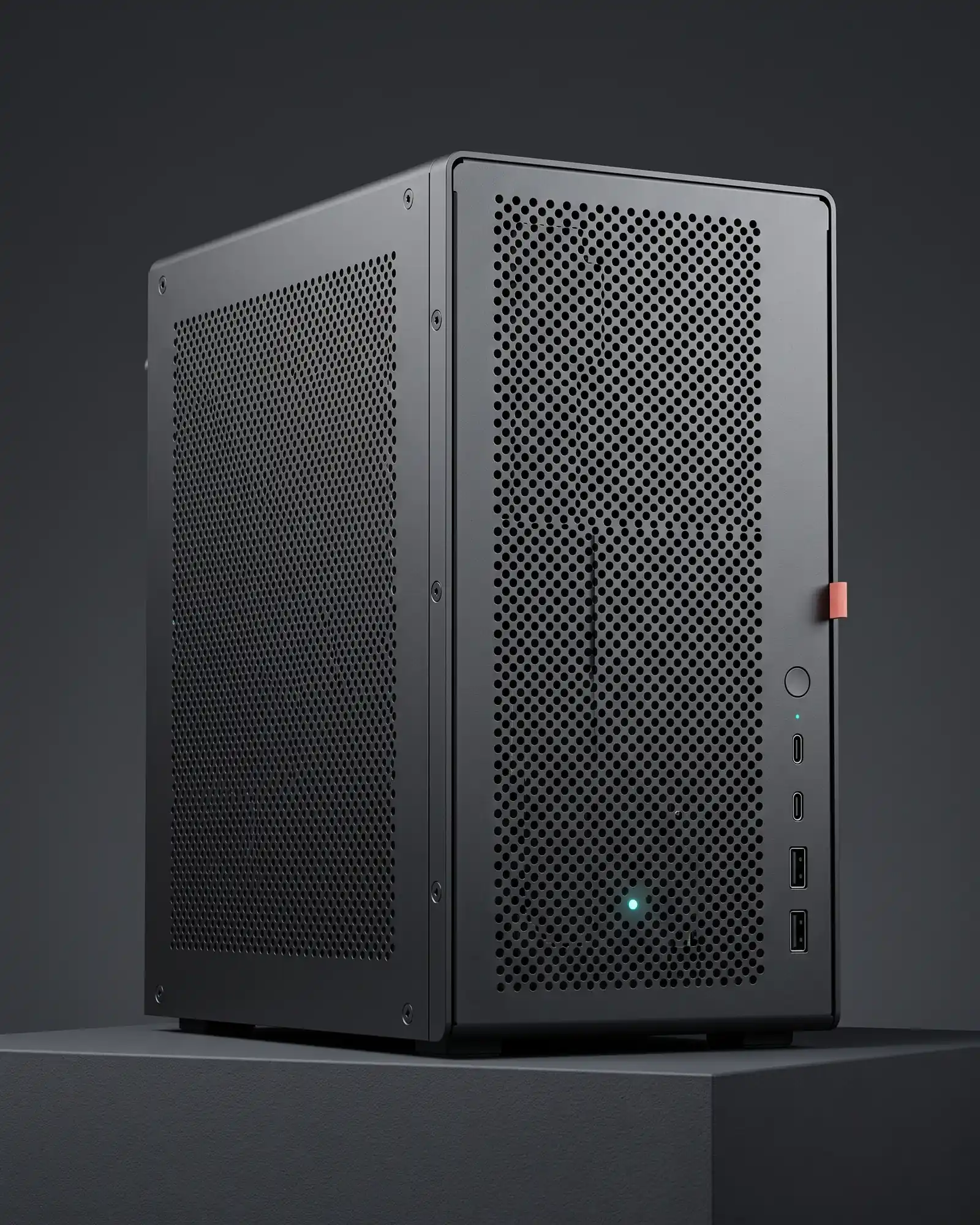 Skilak Keep tower appliance with the side panel off
